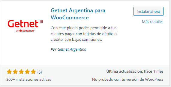 configurar getnet en woocommerce
